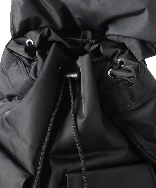 U by SPICK&SPAN（ユーバイスピックアンドスパン）の「《新宿・WEB限定 》GANNI / ガニーRe-Tech Sport Nylon Backpack（バックパック/リュック・レディース・ブラック・FREE）」の11枚目の写真