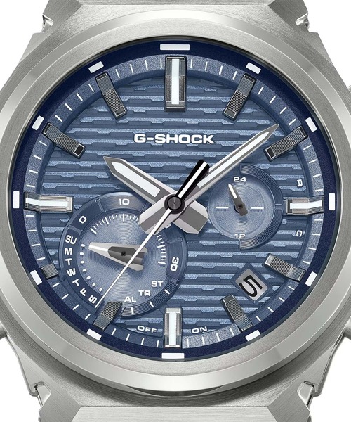 G-SHOCK（ジーショック）の「G-SHOCK/ジーショック 腕時計 G-STEEL GST-B1000-2AJF（アナログ腕時計・メンズ・シルバー×ブルー・FREE）」の6枚目の写真