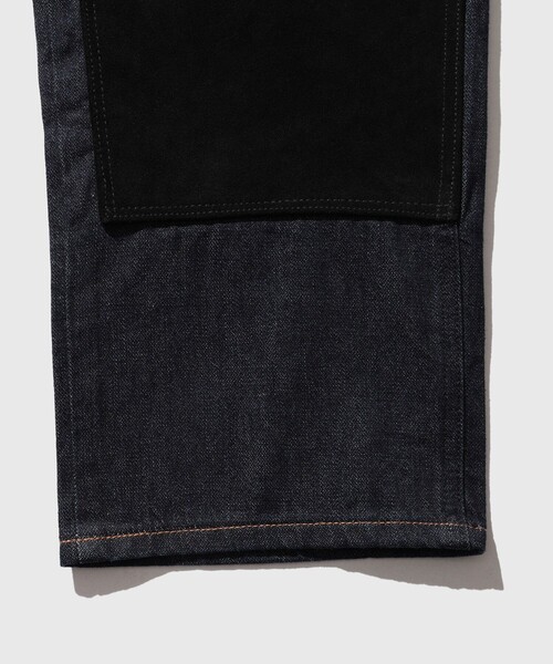Wrangler(ラングラー)の「【Wrangler for WILD LIFE TAILOR】 EX SUEDE DOUBLE KNEE JEAN(デニムパンツ・メンズ・ネイビー/ブラック・36/34/31/30/29/33/32/28)」の6枚目の写真
