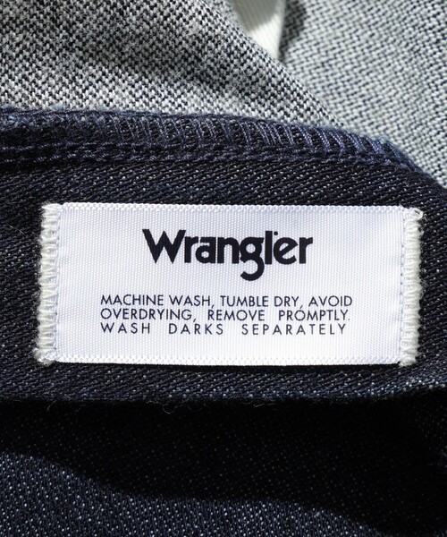 Wrangler(ラングラー)の「【Wrangler for WILD LIFE TAILOR】 EX SUEDE DOUBLE KNEE JEAN(デニムパンツ・メンズ・ネイビー/ブラック・36/34/31/30/29/33/32/28)」の8枚目の写真