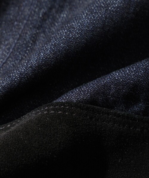 Wrangler(ラングラー)の「【Wrangler for WILD LIFE TAILOR】 EX SUEDE DOUBLE KNEE JEAN(デニムパンツ・メンズ・ネイビー/ブラック・36/34/31/30/29/33/32/28)」の9枚目の写真