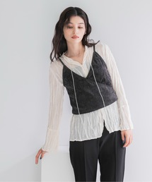 URBAN RESEARCH ROSSO WOMEN | ベロアビスチェ(キャミソール)