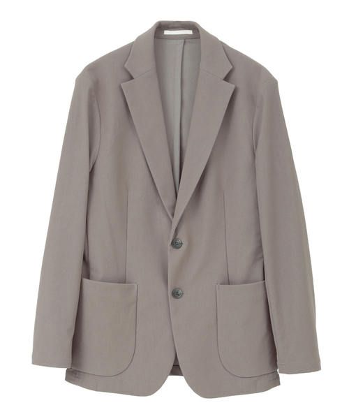 MEN'S MELROSE(メンズメルローズ)の「トリコットストレッチイージージャケット(セットアップ可)(テーラードジャケット・メンズ・ベージュ/ネイビー・2/3/5/4)」の3枚目の写真