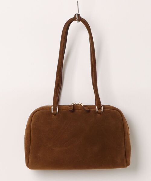 inter-chaussures(インターショシュール)の「【CHRISTIAN VILLA】スリムボストン ショルダーバッグ(Q66445)(ボストンバッグ・レディース・ブラウン/ブラック・ALL)」の2枚目の写真