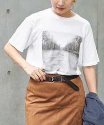 IENA | J.J.Mercer/ジェイジェイマーサー フレンチフォトTシャツ(Tシャツ/カットソー)