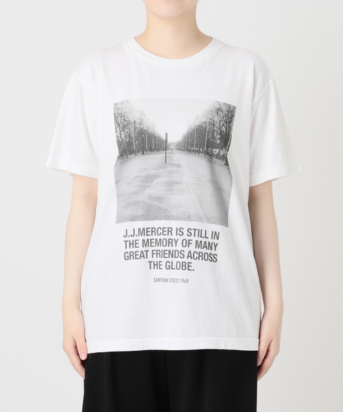 IENA（イエナ）の「J.J.Mercer/ジェイジェイマーサー フレンチフォトTシャツ（Tシャツ/カットソー・レディース・ホワイト・FREE）」の7枚目の写真