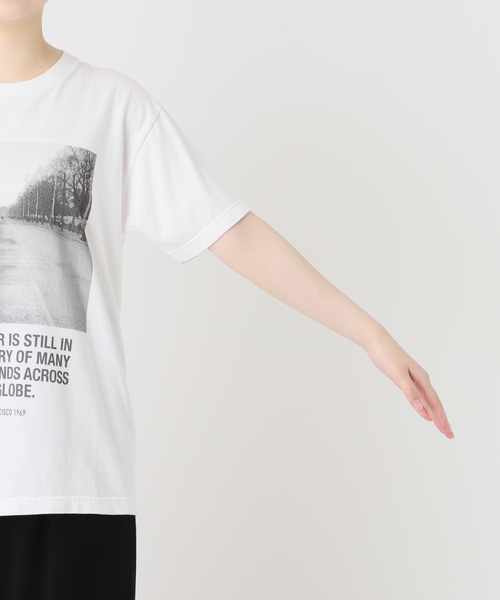 IENA（イエナ）の「J.J.Mercer/ジェイジェイマーサー フレンチフォトTシャツ（Tシャツ/カットソー・レディース・ホワイト・FREE）」の3枚目の写真