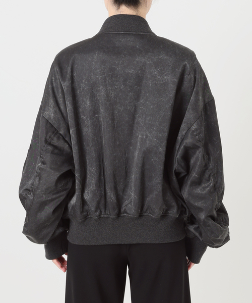 PROVOKE (プロヴォーク)の「【PROVOKE/プロヴォーク】pigment short MA-1 BLACK(MA-1・レディース・ブラック・FREE)」の12枚目の写真