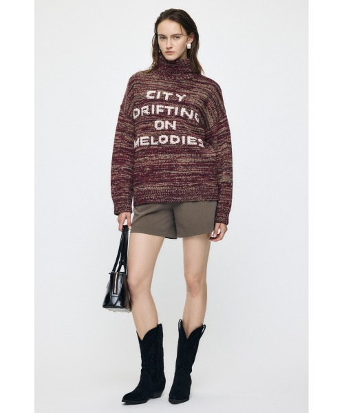MOUSSY(マウジー)の「【26年AW新作】【セットアップ対応】HIGH WAIST ショーツ(その他パンツ・レディース・ブラウン/ダークネイビー/グレー・1/2)」の5枚目の写真