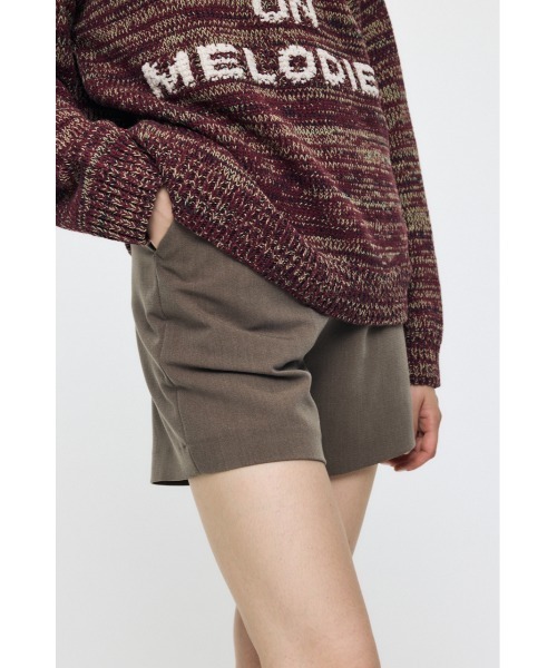 MOUSSY(マウジー)の「【26年AW新作】【セットアップ対応】HIGH WAIST ショーツ(その他パンツ・レディース・ブラウン/ダークネイビー/グレー・1/2)」の9枚目の写真