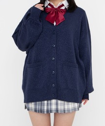 WEGO/ラメニットカーディガン