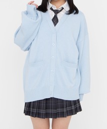 WEGO/ラメニットカーディガン