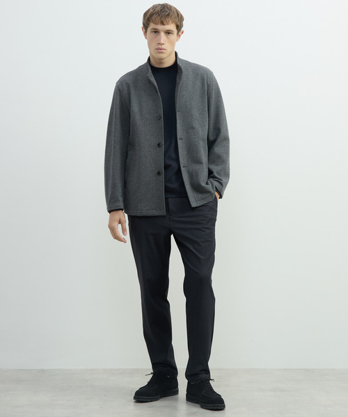 MEN'S MELROSE(メンズメルローズ)の「ムリネジャージーツイルスタンドカーディガン(カーディガン/ボレロ・メンズ・ベージュ/ネイビー/グレー・2/3/4/5)」の22枚目の写真