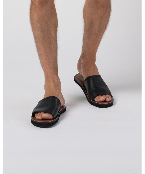 wjk(ダヴルジェイケイ)の「artisan leather sandal(サンダル・メンズ・ホワイト/ブラック・42/43/41)」の9枚目の写真