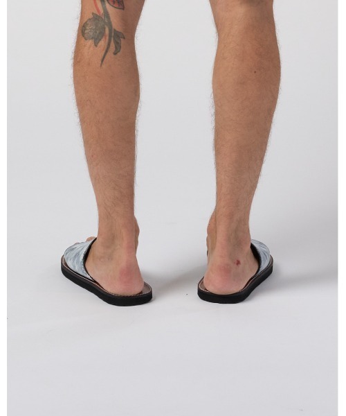 wjk(ダヴルジェイケイ)の「artisan leather sandal(サンダル・メンズ・ホワイト/ブラック・42/43/41)」の17枚目の写真