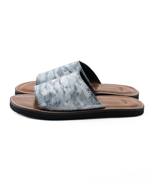 wjk(ダヴルジェイケイ)の「artisan leather sandal(サンダル・メンズ・ホワイト/ブラック・42/43/41)」の14枚目の写真