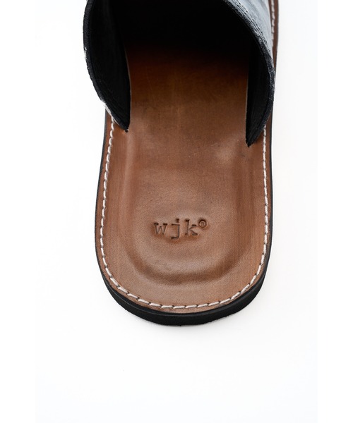 wjk(ダヴルジェイケイ)の「artisan leather sandal(サンダル・メンズ・ホワイト/ブラック・42/43/41)」の18枚目の写真