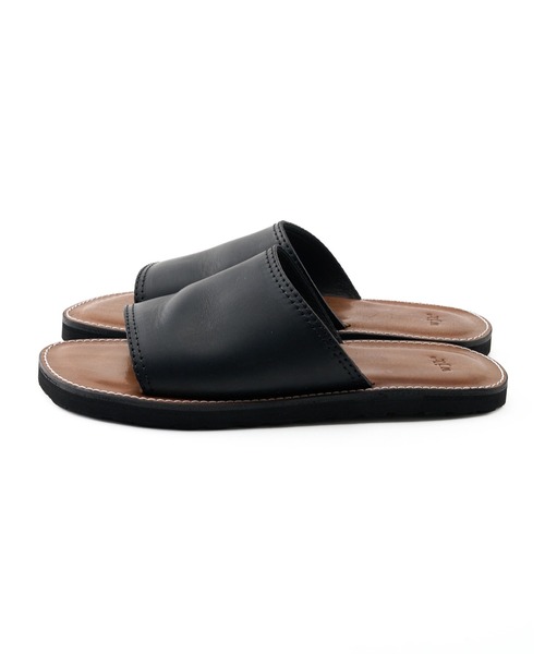 wjk(ダヴルジェイケイ)の「artisan leather sandal(サンダル・メンズ・ホワイト/ブラック・42/43/41)」の5枚目の写真