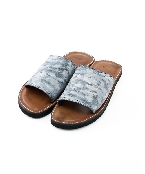 wjk(ダヴルジェイケイ)の「artisan leather sandal(サンダル・メンズ・ホワイト/ブラック・42/43/41)」の13枚目の写真