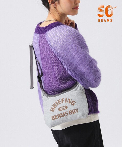 別注】BRIEFING × BEAMS BOY / スウェット サコッシュ（ショルダー