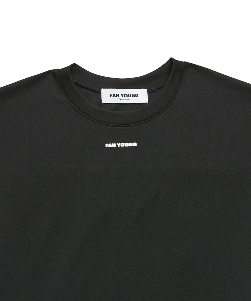 FANYOUNG（ファンヤング）の「デュアルカーブオーバーレイトップ ブラック（Tシャツ/カットソー・レディース・その他・FREE）」の5枚目の写真