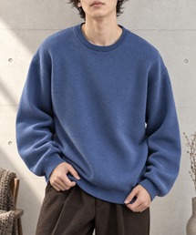 MONO-MART（モノマート）の「【EASY COMFORTシリーズ】ミラノリブ リラックスフィット ニットプルオーバー   クルーネック・Vネック<マシンウォッシャブル>（ニット/セーター）」