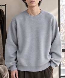 MONO-MART（モノマート）の「【EASY COMFORTシリーズ】ミラノリブ リラックスフィット ニットプルオーバー   クルーネック・Vネック<マシンウォッシャブル>（ニット/セーター）」