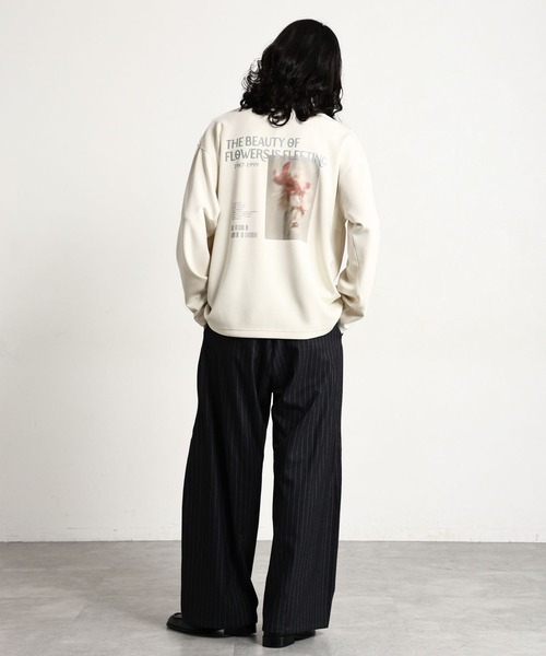 RAGEBLUE(レイジブルー)の「【LUXURY+EASY】PHOTO PRINT LONG SLEEVE T-SHIRT/ラグイージーフォトプリントロンT(Tシャツ/カットソー・メンズ・ホワイト/ブラック/ワインレッド・LARGE/MEDIUM)」の18枚目の写真