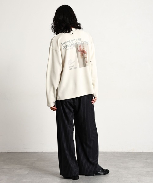 RAGEBLUE(レイジブルー)の「【LUXURY+EASY】PHOTO PRINT LONG SLEEVE T-SHIRT/ラグイージーフォトプリントロンT(Tシャツ/カットソー・メンズ・ホワイト/ブラック/ワインレッド・LARGE/MEDIUM)」の19枚目の写真