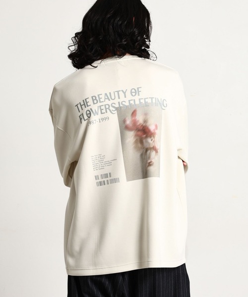 RAGEBLUE(レイジブルー)の「【LUXURY+EASY】PHOTO PRINT LONG SLEEVE T-SHIRT/ラグイージーフォトプリントロンT(Tシャツ/カットソー・メンズ・ホワイト/ブラック/ワインレッド・LARGE/MEDIUM)」の22枚目の写真