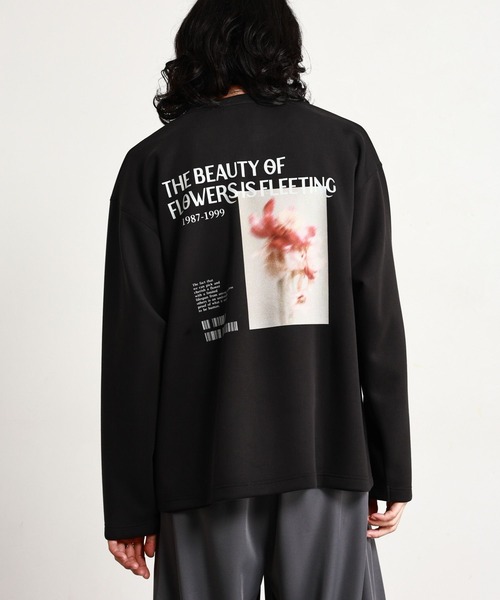 RAGEBLUE(レイジブルー)の「【LUXURY+EASY】PHOTO PRINT LONG SLEEVE T-SHIRT/ラグイージーフォトプリントロンT(Tシャツ/カットソー・メンズ・ホワイト/ブラック/ワインレッド・LARGE/MEDIUM)」の11枚目の写真