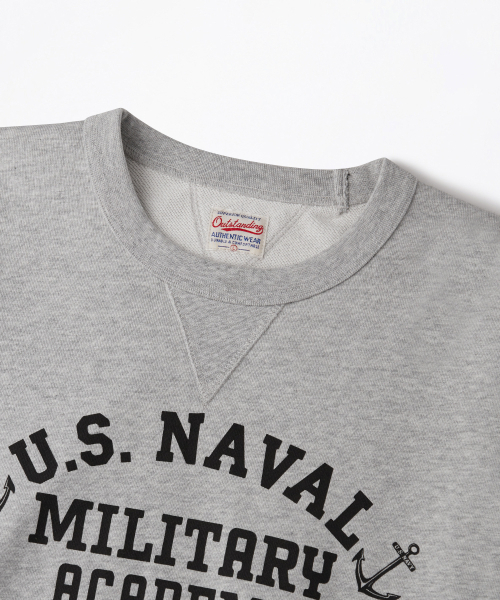OUTSTANDING(アウトスタンディング)の「MIL SWEAT(U.S. NAVAL)_3%MELANGE GRAY(スウェット・メンズ・その他・MEDIUM/LARGE/X-LARGE)」の3枚目の写真