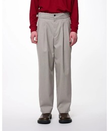 marka(マーカ)の「DOUBLE PLEATED MILITARY TROUSERS(スラックス)」