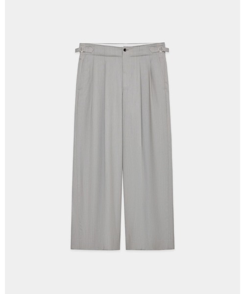 marka(マーカ)の「DOUBLE PLEATED MILITARY TROUSERS(スラックス・メンズ・ブラウン/グレー・2/1)」の12枚目の写真