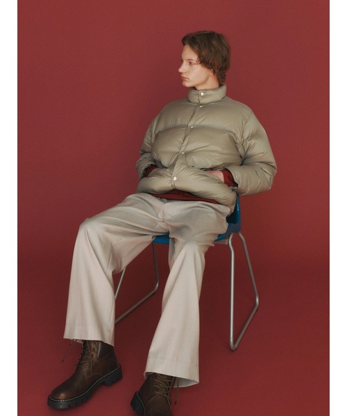 marka(マーカ)の「DOUBLE PLEATED MILITARY TROUSERS(スラックス・メンズ・ブラウン/グレー・2/1)」の6枚目の写真