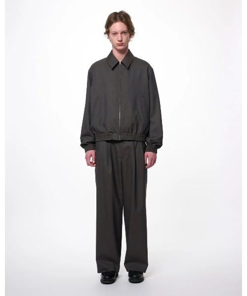 marka(マーカ)の「DOUBLE PLEATED MILITARY TROUSERS(スラックス・メンズ・ブラウン/グレー・2/1)」の9枚目の写真