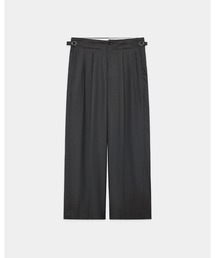 marka(マーカ)の「DOUBLE PLEATED MILITARY TROUSERS(スラックス)」