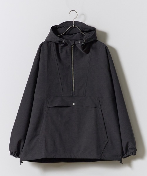 THOUSAND MILE（サウザンドマイル）の「THOUSAND MILE/サウザンドマイル ANORAK PARKER アノラックパーカー 防シワ ストレッチ 保温性 ハーフジップ プルオーバー メンズ レディース 2026年 秋 秋服 冬 冬服（マウンテンパーカー・メンズ・ブラック/ブラウン/チャコール・M/L/XL）」の19枚目の写真