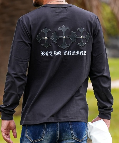 adamsJUGGLER（アダムスジャグラー）の「RTEG T.Cメタルロンティー（Tシャツ/カットソー・レディース・ホワイト/ブラック・XXL/S/M/L/XL）」の22枚目の写真