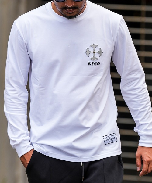 adamsJUGGLER（アダムスジャグラー）の「RTEG T.Cメタルロンティー（Tシャツ/カットソー・レディース・ホワイト/ブラック・XXL/S/M/L/XL）」の15枚目の写真