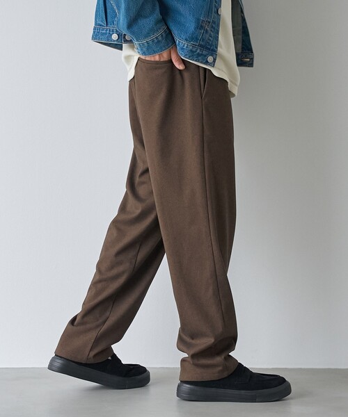 coen(コーエン)の「【ストレッチ】サマレルウールライクパンツ(その他パンツ・メンズ・ダークブラウン/ダークグレー・M/S/XL/L)」の8枚目の写真
