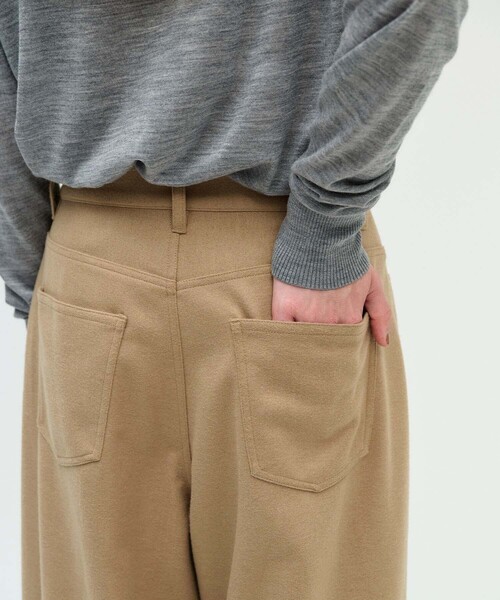 N.O.R.C(ノーク)の「【スムースミルドウール】5ポケットパンツ(その他パンツ・レディース・キャメル/ブラック・S/M/L)」の14枚目の写真