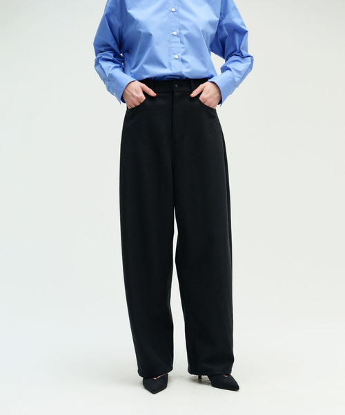 N.O.R.C(ノーク)の「【スムースミルドウール】5ポケットパンツ(その他パンツ・レディース・キャメル/ブラック・S/M/L)」の21枚目の写真