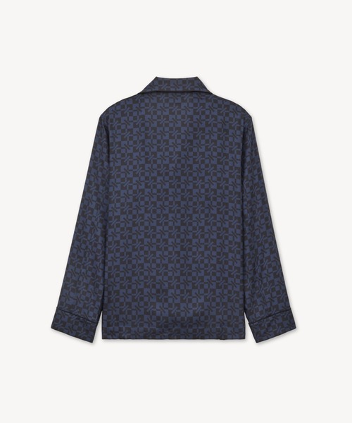 KENZO（ケンゾー）の「KENZOGRAM PYJAMA SHIRT（シャツ/ブラウス・レディース・ブルー系その他・36/34）」の2枚目の写真