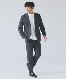 ABAHOUSE GRAY | 【上下2点セット/WEB限定】テイラー ポンチ セットアップ/スーツ ジャケット&スラックス(セットアップ)