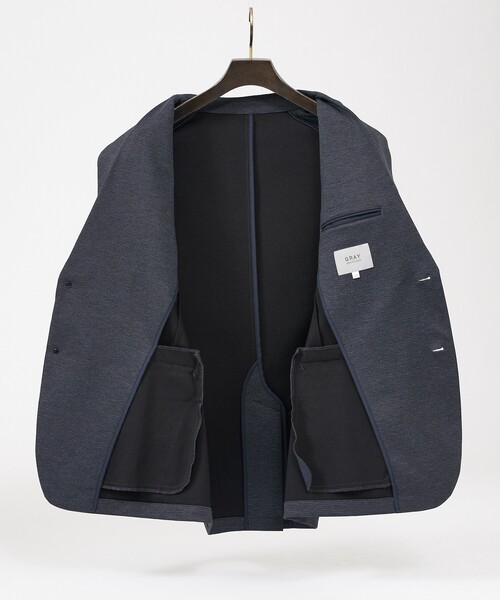 ABAHOUSE GRAY(アバハウスグレイ)の「【上下2点セット/WEB限定】テイラー ポンチ セットアップ/スーツ ジャケット&スラックス(セットアップ・メンズ・グレー/ブラック/その他1/その他/ネイビー・50/48/46/44)」の15枚目の写真