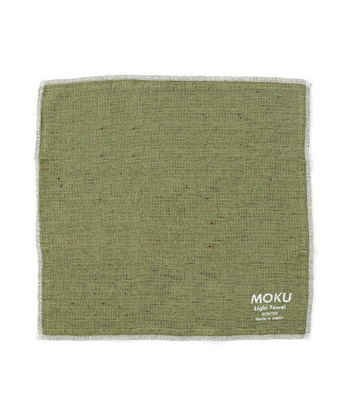 GEORGE'S（ジョージズ）の「MOKU ハンドタオル（ハンカチ/ハンドタオル・レディース・イエロー/マルーン/グレー/ターコイズブルー/ネイビー/グリーン・FREE）」の3枚目の写真