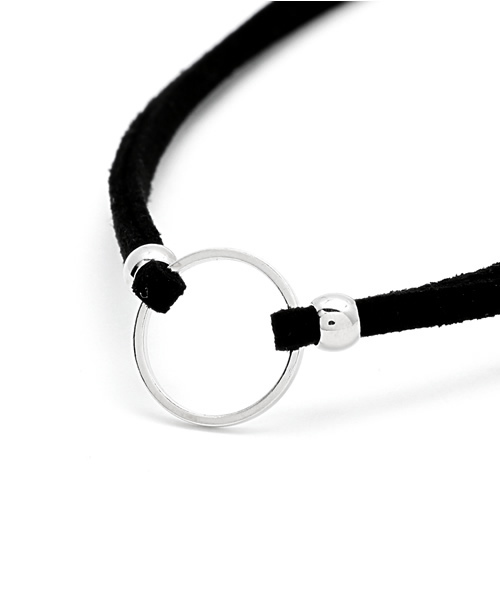 Me%(ミィパーセント)の「センターサークルチョーカー 726563 (チョーカー・レディース・ブラック・ONE SIZE)」の3枚目の写真