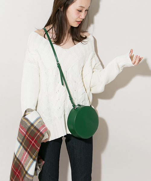 YAHKI（ヤーキ）の「UR YAHKI YH-68（ショルダーバッグ・レディース・ブラック/キャメル/グリーン・FREE）」の3枚目の写真