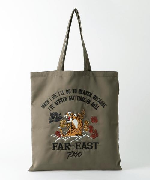 Another Edition(アナザーエディション)の「スーベニアトートバッグ/AEMFC スーベニア TOTE(トートバッグ・レディース・ブラック/ピンク/オリーブ・FREE)」の2枚目の写真